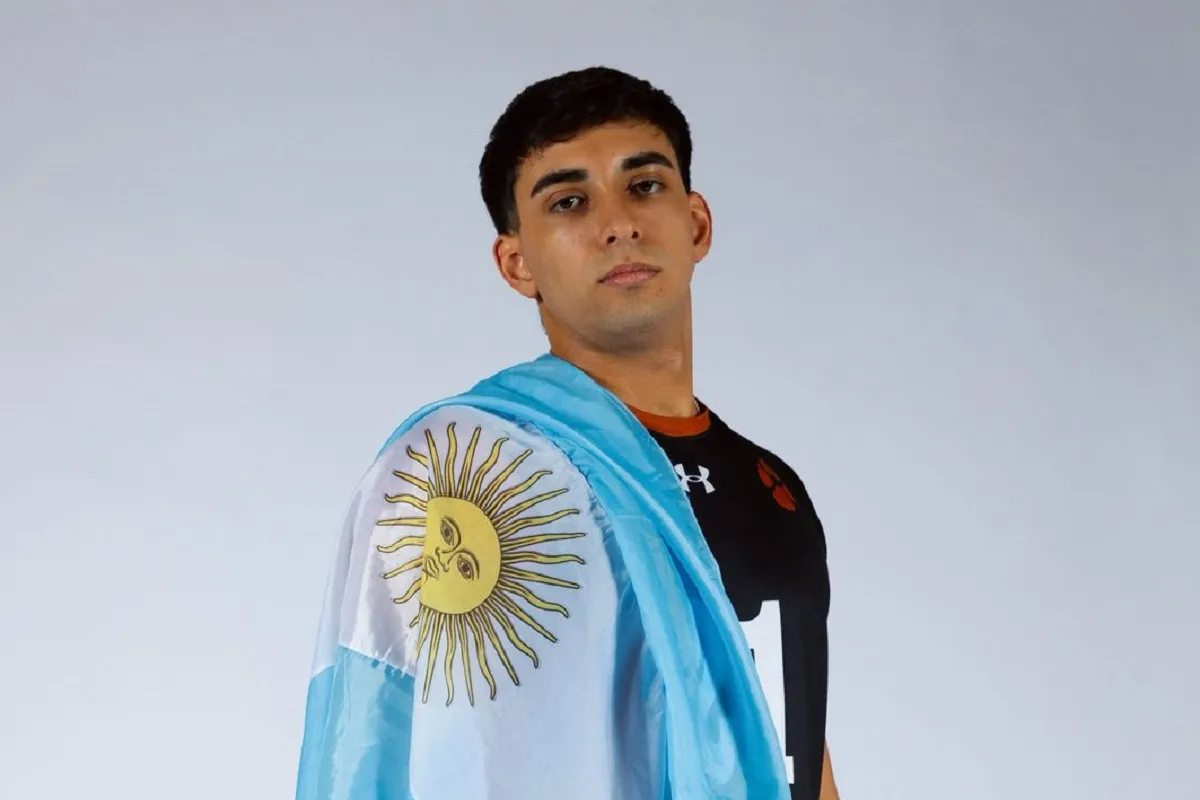 REPRESENTANTE. Evaristo López es el único argentino en la Universidad de Lourdes, en Ohio.