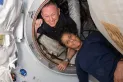 Astronautas regresan a casa tras nueve meses en el espacio
