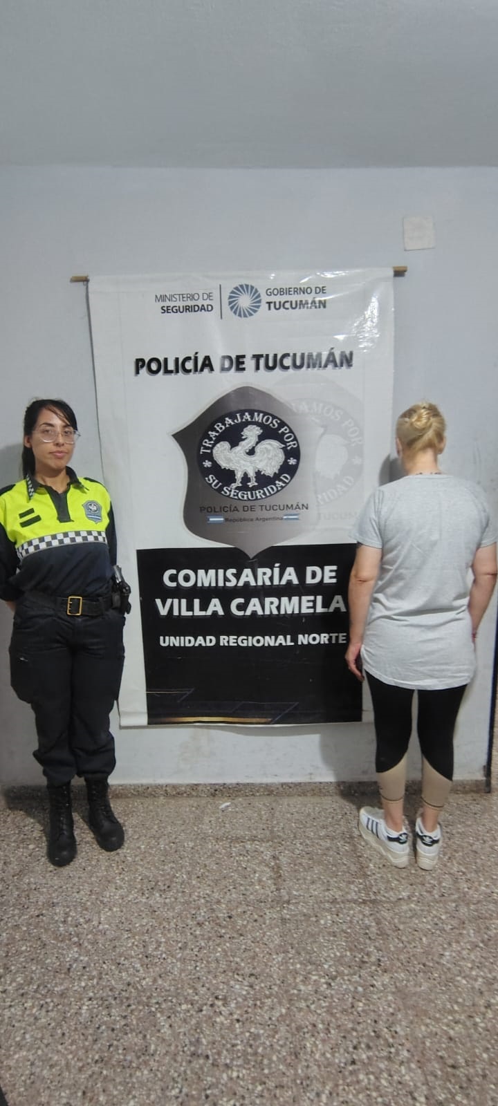DEMORADA. La mujer de Figueroa.