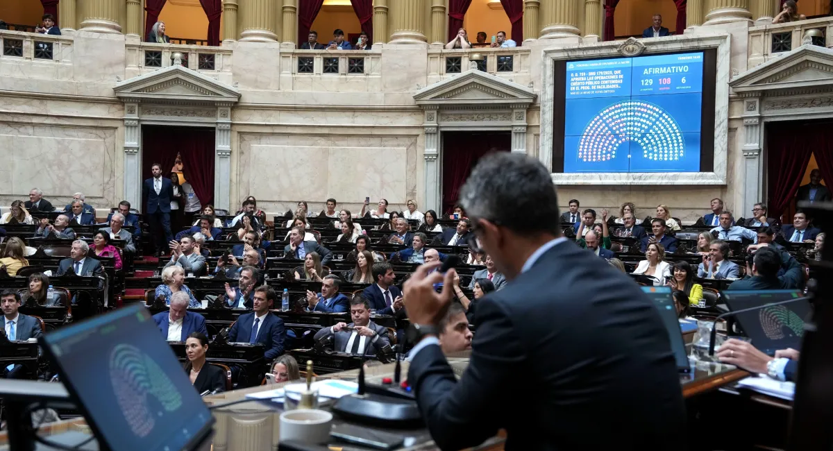 Con 129 votos afirmativos, Diputados aprobó el DNU de Milei que habilita un nuevo acuerdo con el FMI