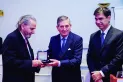 Reconocimiento a Juan Carlos Maqueda en la comida de Adepa