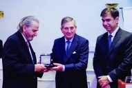 Reconocimiento a Juan Carlos Maqueda en la comida de Adepa