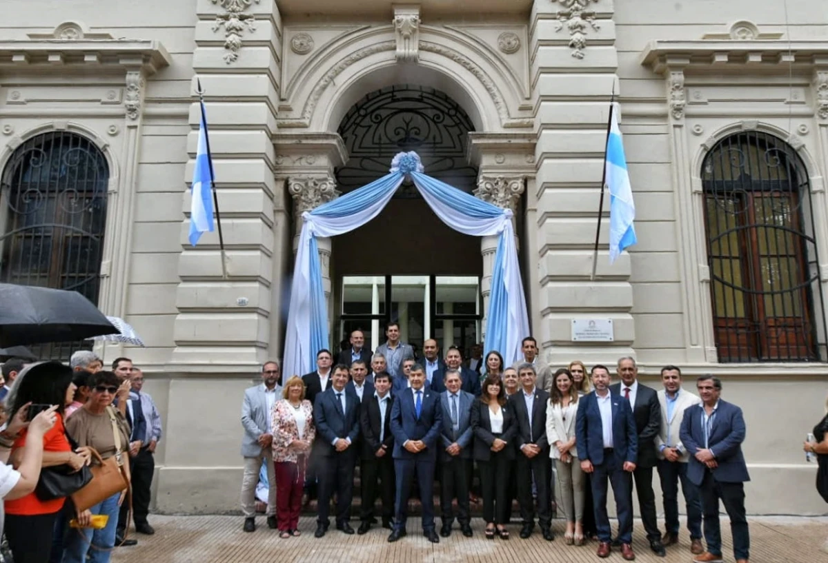 Acevedo inauguró un espacio para la memoria en la ex Brigada de Investigaciones