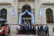 Acevedo inauguró un espacio para la memoria en la ex Brigada de Investigaciones