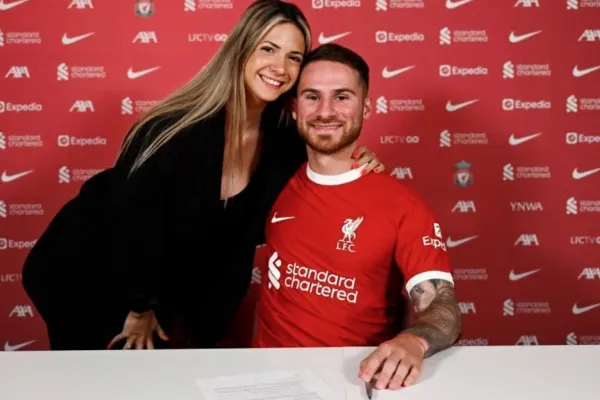 A pura emoción: Alexis Mac Allister y Ailén Cova anunciaron que serán padres por primera vez