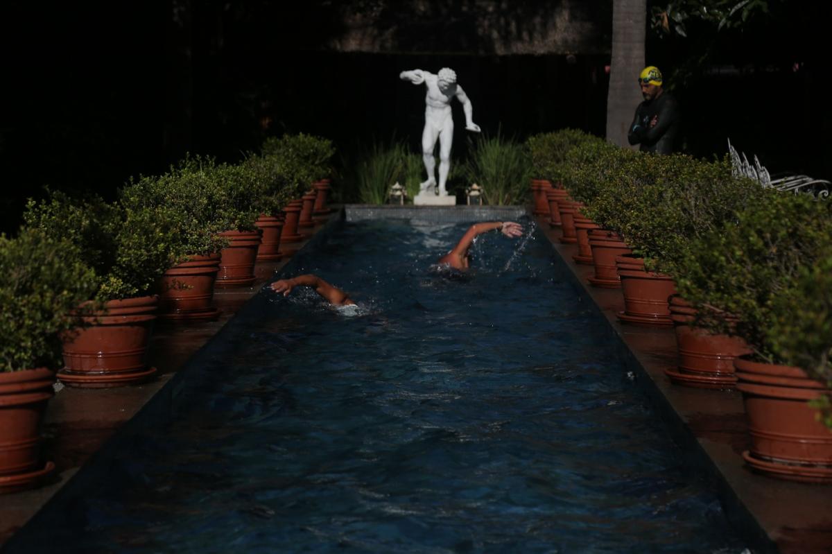 La ansiedad es el reto de los nadadores tucumanos antes de enfrentar el cruce del Río de La Plata