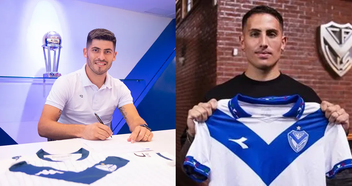 José Florentín y Braian Cufré, exjugadores de Vélez, actualmente forman parte del plantel de Central Córdoba