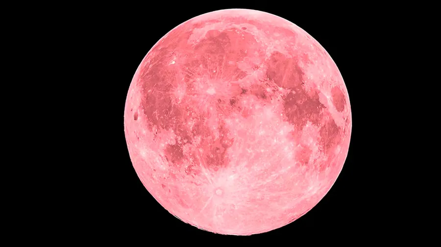 La Luna llena Rosa será en abril