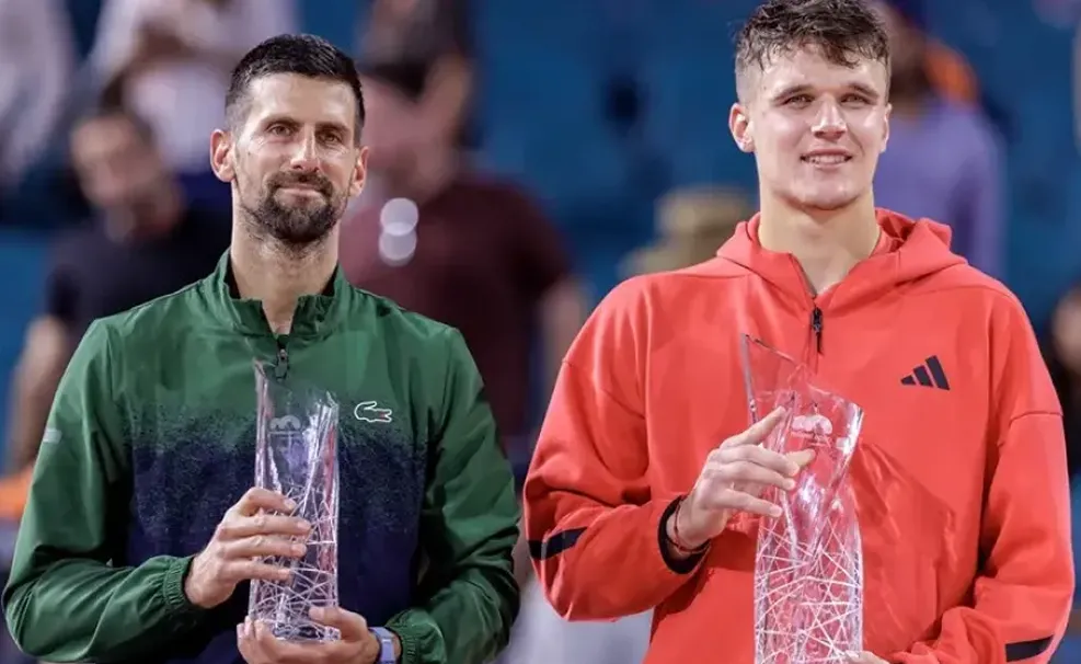 Quién es Jakub Mensik, la joven estrella del tenis que amargó a Novak Djokovic en Miami