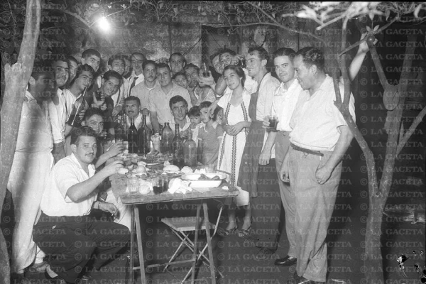 Recuerdos fotográficos: asado de campeones
