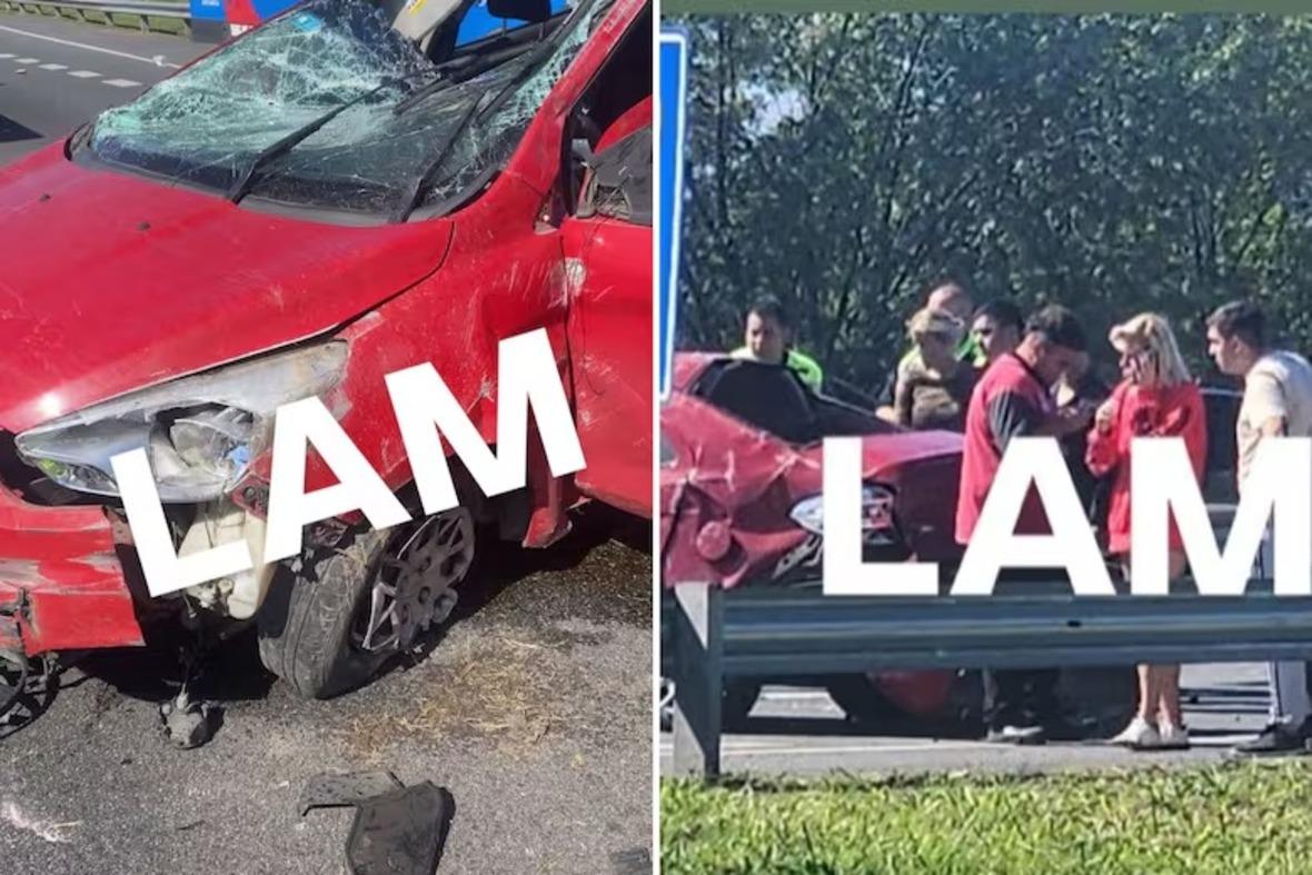 La ex Gran Hermano Camila Lattanzio sufrió un fuerte accidente: Venía de un after