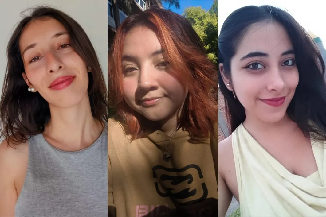 EL GRUPO. Guadalupe, Sofía y Eliana compartieron su experiencia trabajando en el sensor de respiración y movimiento. / CORTESÍA GUADALUPE, SOFÍA Y ELIANA