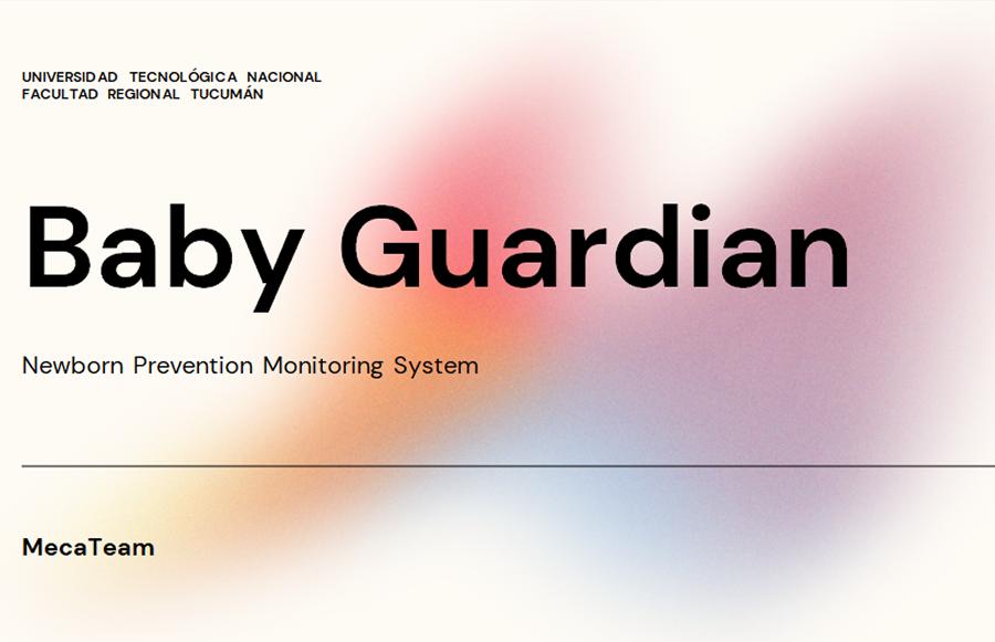 POWERPOINT. La presentación de Baby Guardian acompañó a las chicas a la instancia nacional del concurso Huawei ICT Competition 2024. / CAPTURA DE PANTALLA