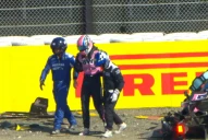 Las primeras imágenes de Doohan después del accidente en el GP de Japón