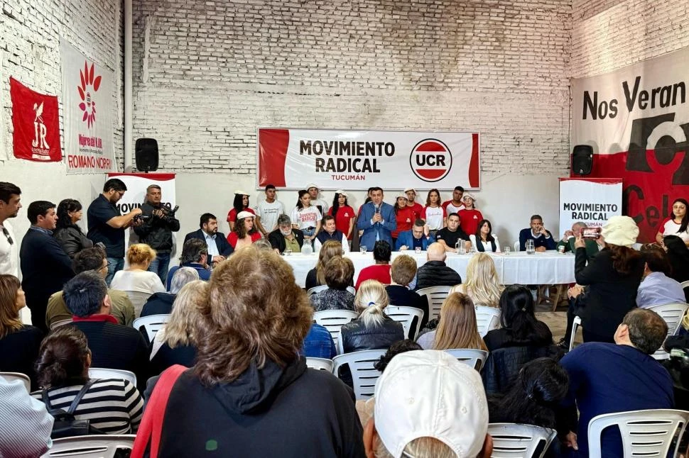 COMITÉ. Sectores internos del radicalismo plantearon una hoja de ruta.