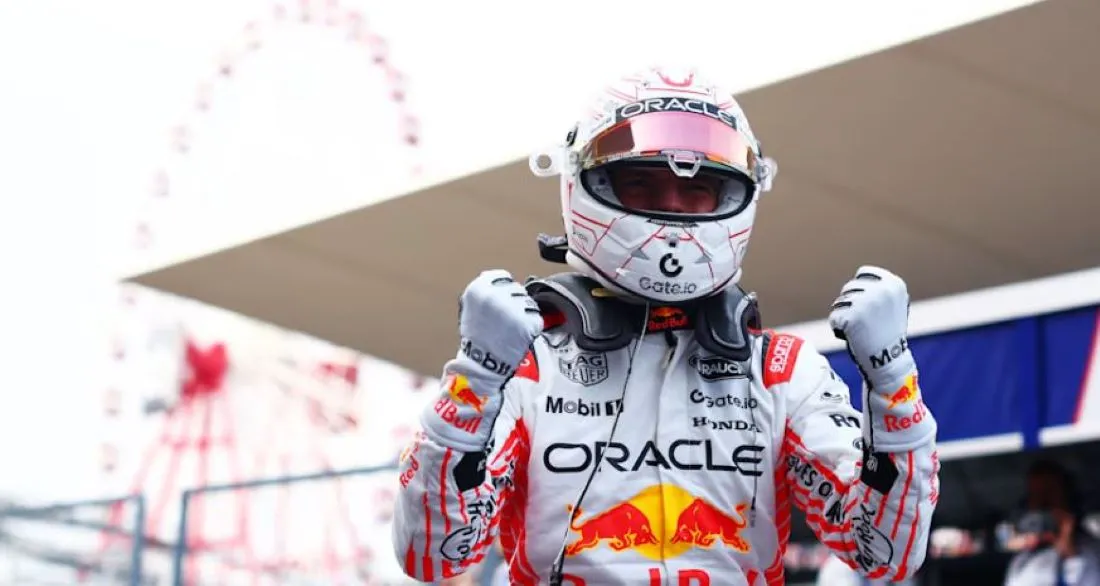 Al final de la clasificación, Verstappen hizo un giro veloz y sin fisuras para quedarse con la pole position en Japón