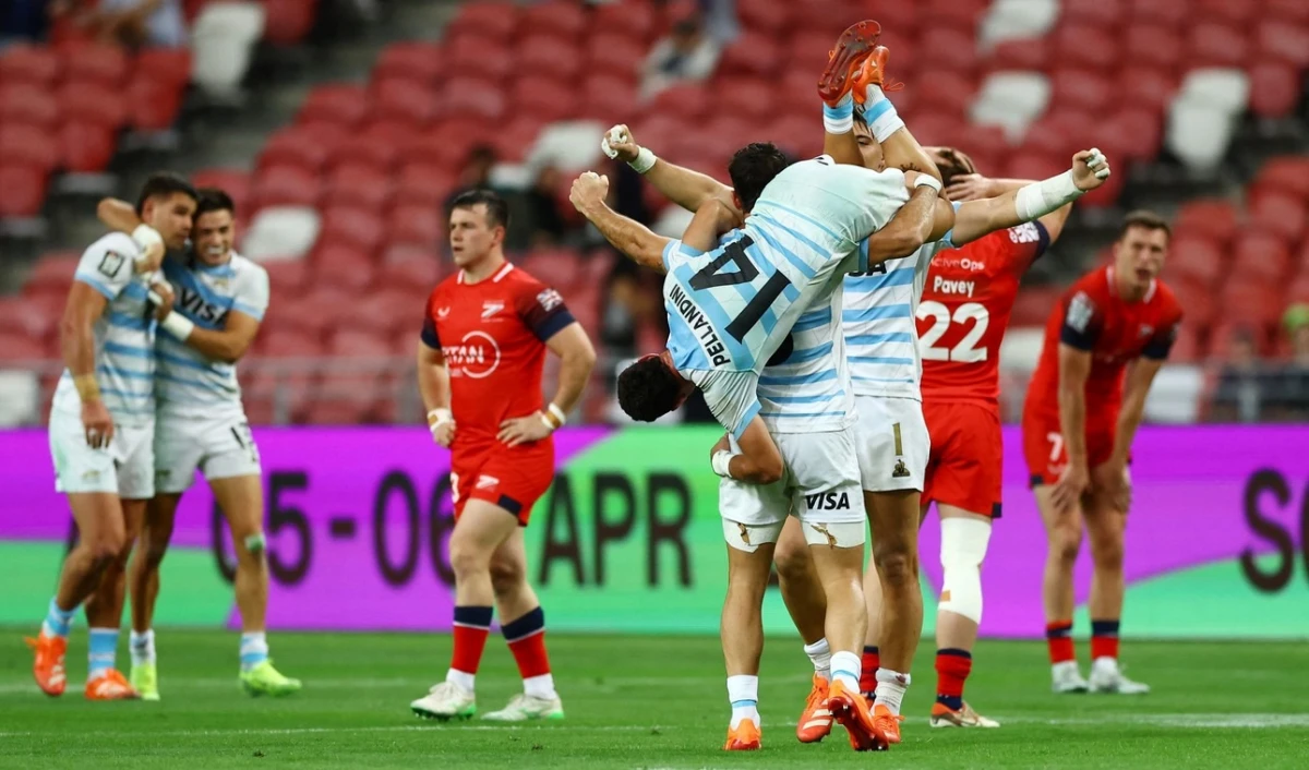 Los Pumas 7´s se consagraron bicampeones de liga en Singapur