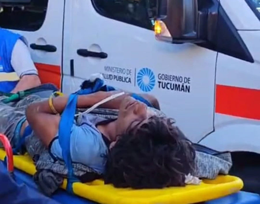 El joven que fue compactado por un camión de residuos.