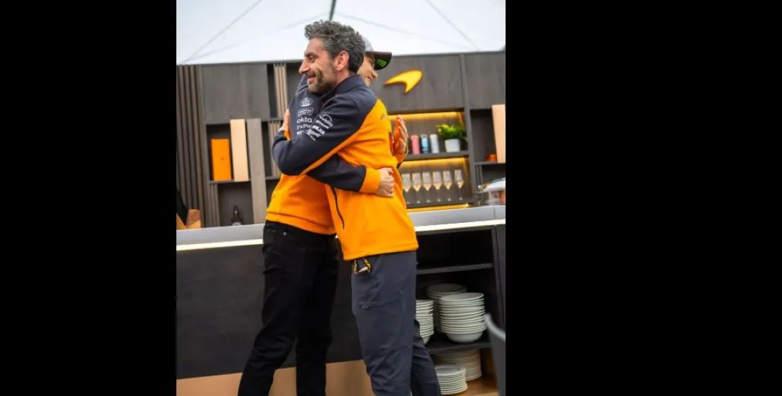 Antes de correr, Piastri ya festejó en el Gran Premio de Japón