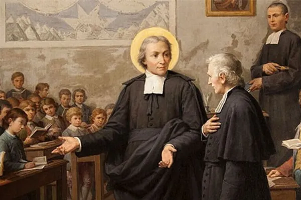 El 7 de abril, la Iglesia celebra a San Juan Bautista de La Salle, patrono de los educadores