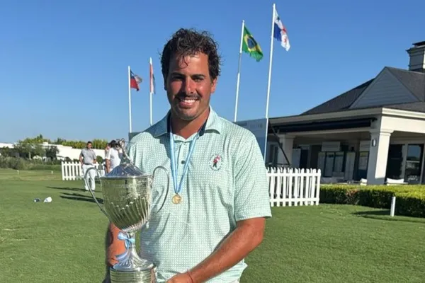Golf: Malmierca (h) se lució en un torneo del Jockey Club