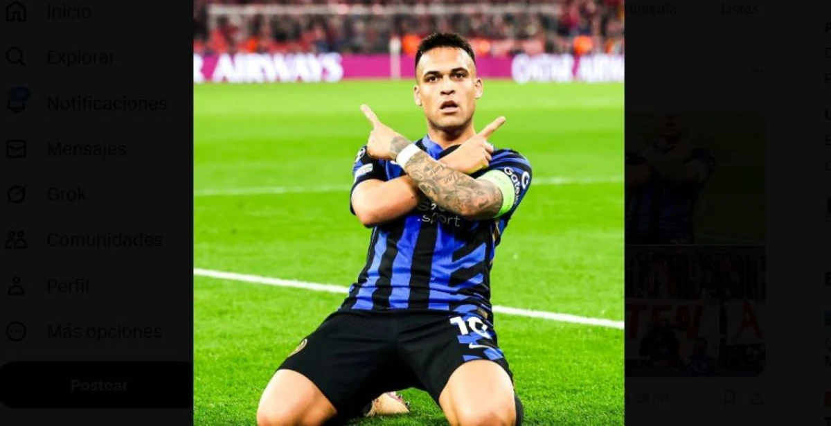 Lautaro Martínez marcó un golazo e Inter venció a Bayern Múnich, en el duelo de ida por los cuartos de final de la Champions League