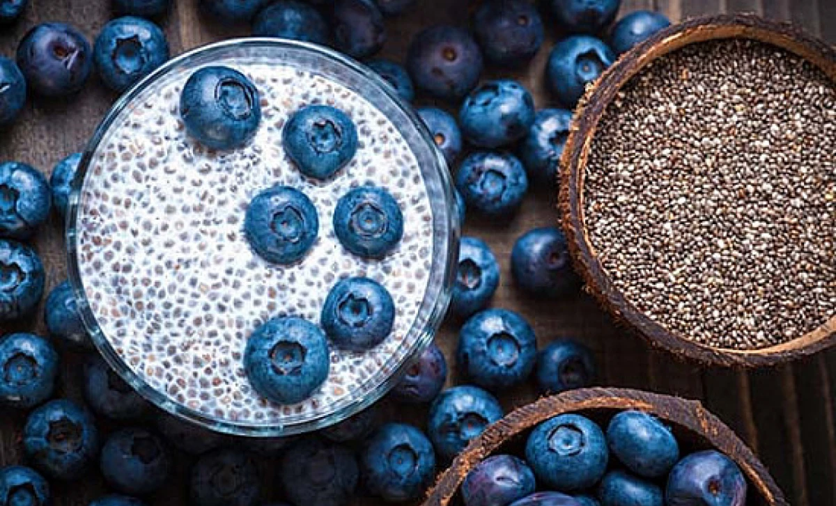 Formas nutritivas de comer semillas de chía.