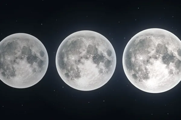 Así estará el cielo en abril: una microluna, lluvia de meteoros y conjución de planetas