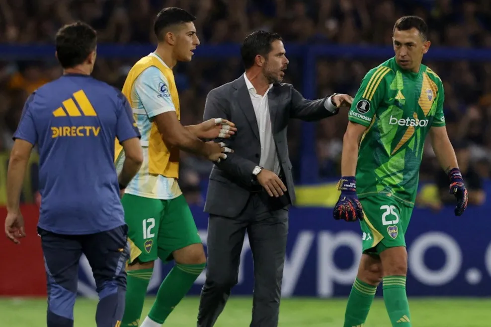 Gago habló del cambio de arquero en la eliminación de Boca de la Copa Libertadores: “Yo tomé la decisión”