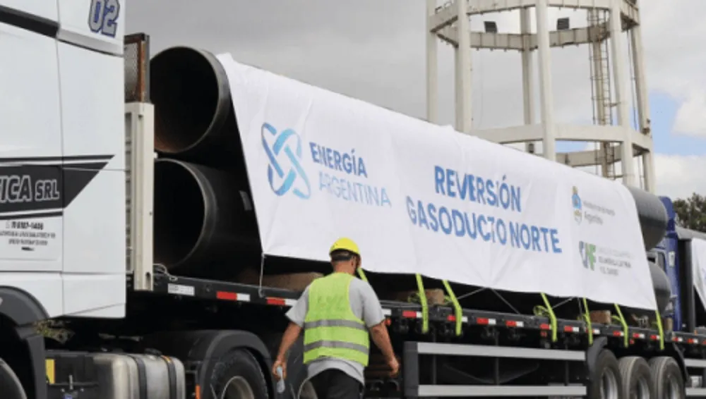 Reversión Gasoducto Norte. ENERGÍA ARGENTINA