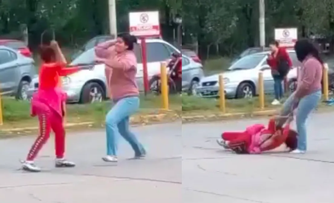 Dos mujeres se dieron cuenta de que salen con el mismo chofer de colectivo y se agarraron a trompadas en la terminal