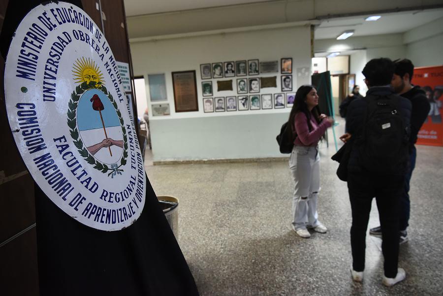 EN LA UTN. Debido a la participación de los gremios no docentes, no habrá clases presenciales. / ARCHIVO LA GACETA