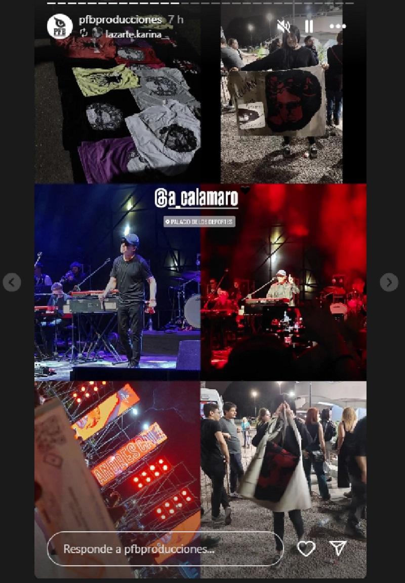 Así se vivió el recital de Calamaro en Tucumán: emoción, rock y generaciones unidas