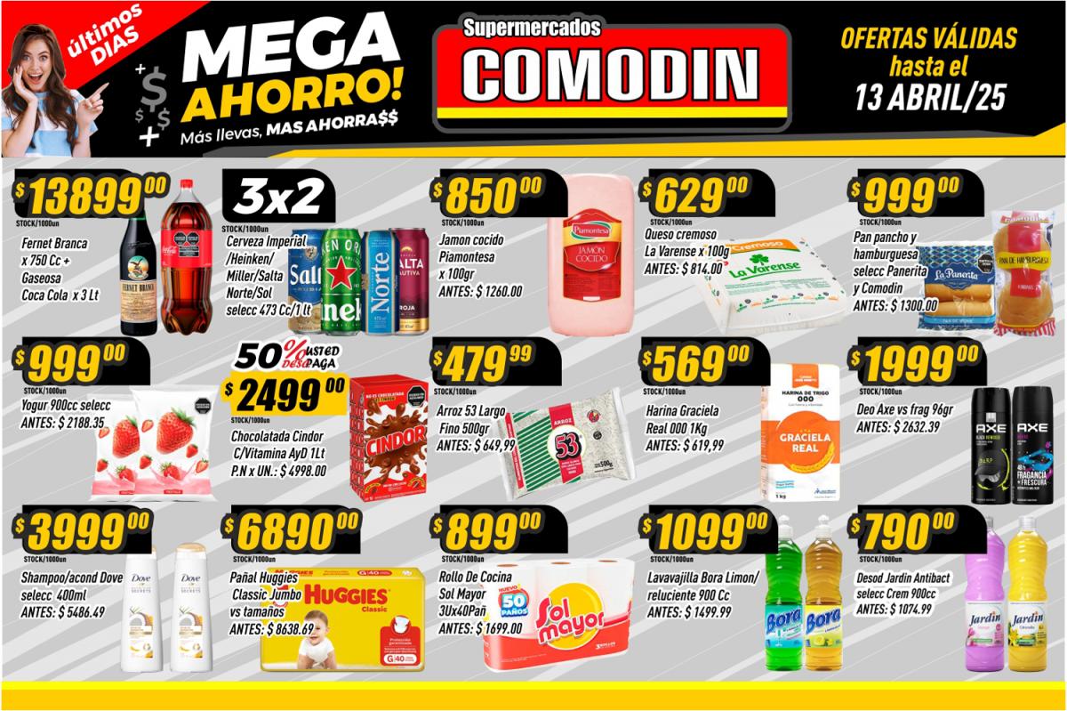 Ofertas imperdibles de fin de semana en Supermercados Comodín Tucumán
