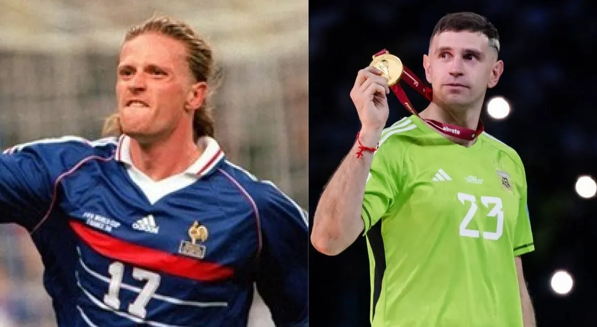 Un histórico jugador de la selección francesa criticó ferozmente al “Dibu” Martínez: “Necesita un psiquiatra”