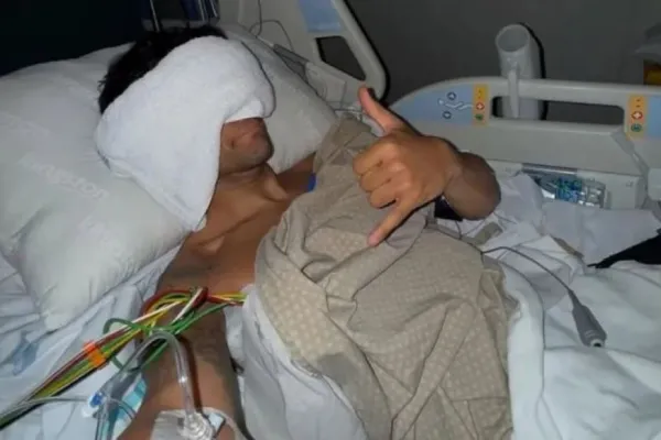 Esto podría haber sido peor, aseguró el campeón del mundo de MotoGP que se fracturó 11 costillas