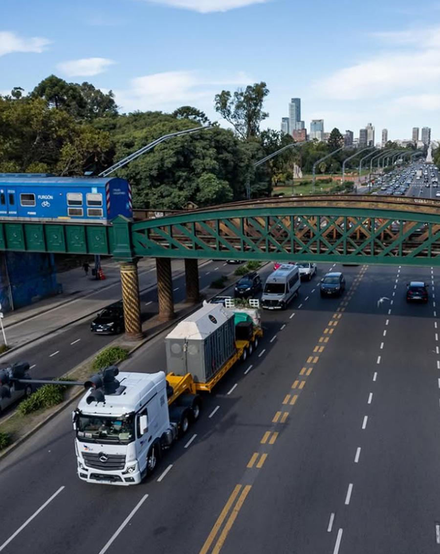 Pupy en las calles de Buenos Aires.