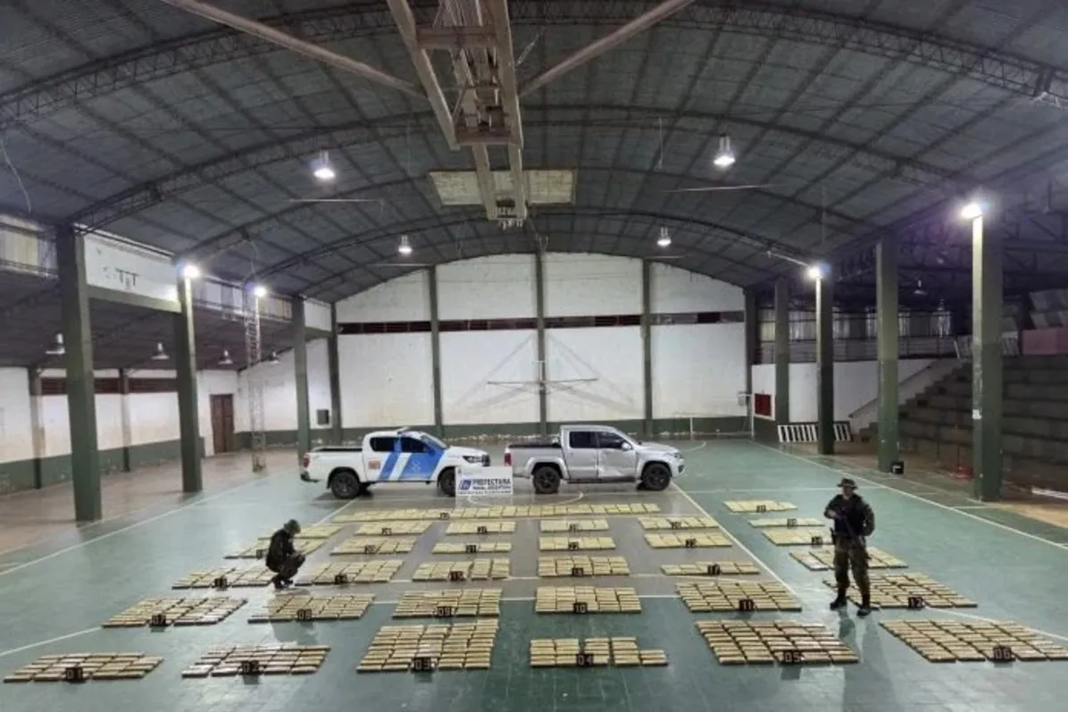 Golpe al narcotráfico en Misiones: incautaron más de una tonelada de marihuana valuada en casi $2.800 millones