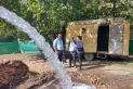 La SAT finalizó el ensayo de bombeo en el nuevo pozo de agua potable para Villa Alem