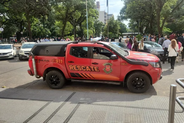 Evacuaron el Palacio de Tribunales por una falsa amenaza de bomba esta mañana