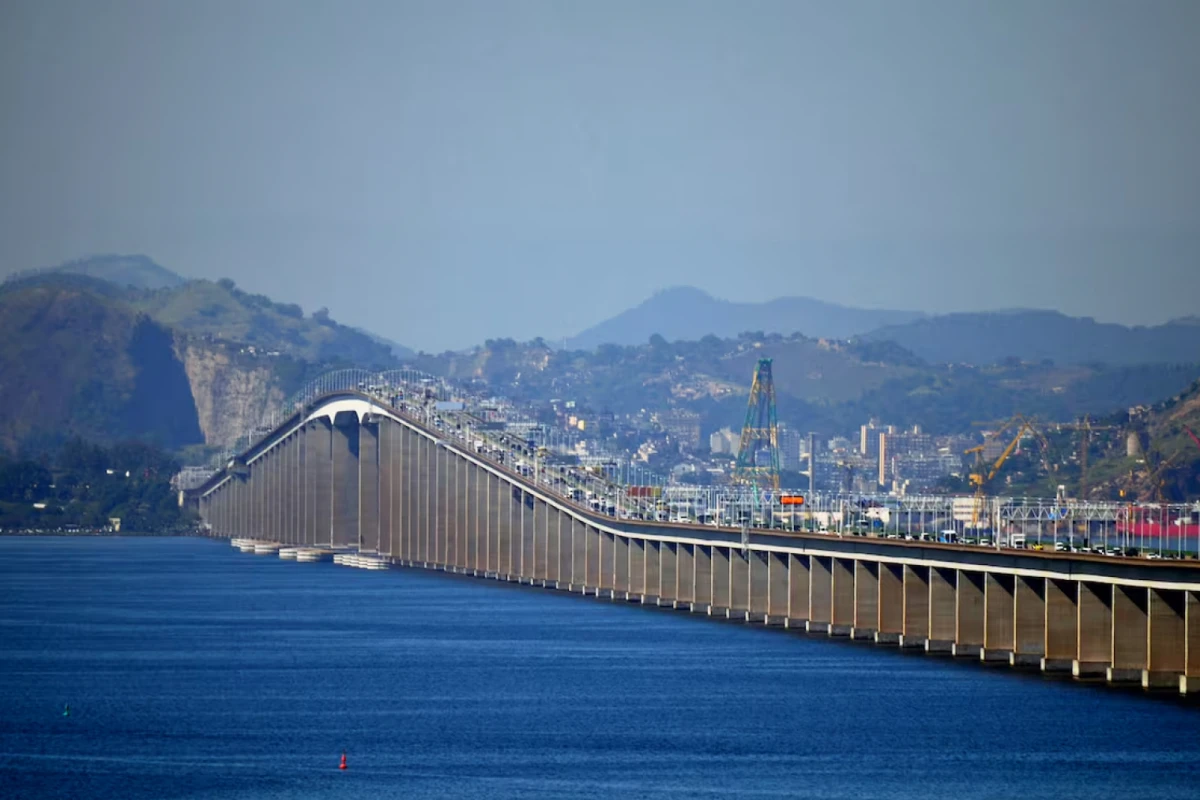 Además de ser el puente más largo de Sudamérica, es el más extenso del mundo.