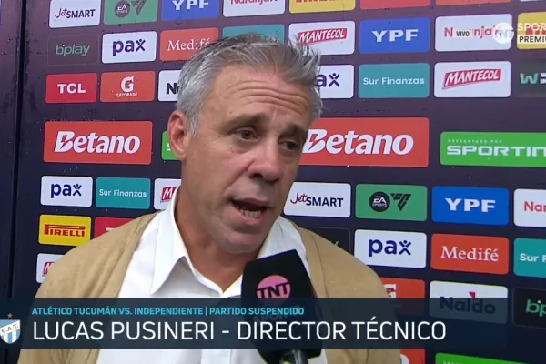 “Es rarísimo lo que aconteció”: la confesión del técnico de Atlético tras la suspensión del partido