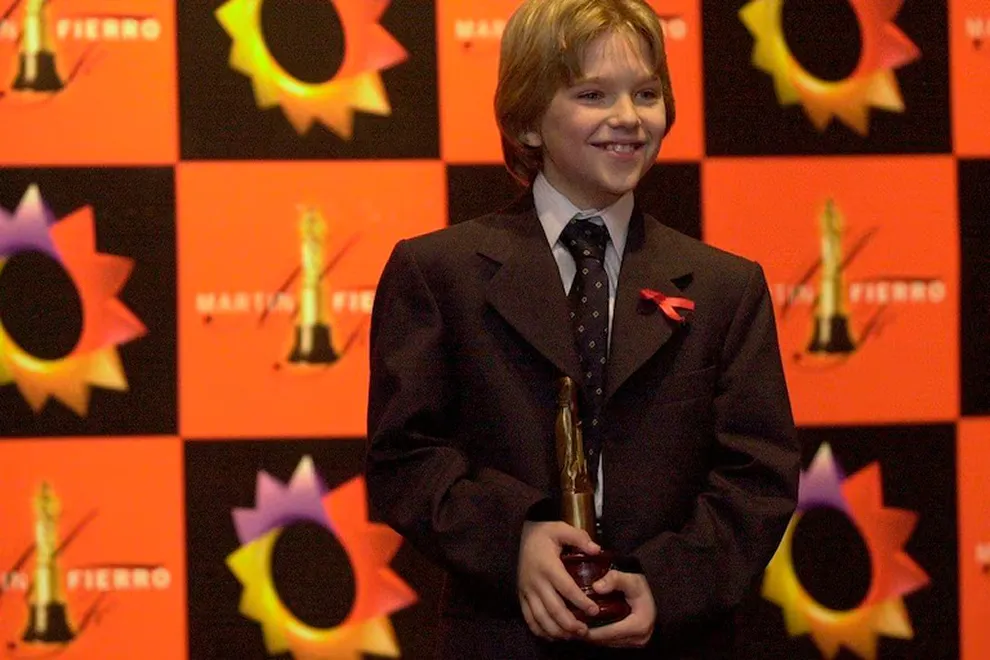 Sebastián Francini se consagró como actor siendo un niño y recibió un Martín Fierro por su labor destacada.