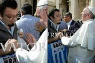“Quédate tranquilo que van a ascender”: cuando el papa Francisco bendijo a Atlético Tucumán