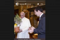 Los sentidos posteos de Messi, Colapinto y Dibu Martínez por el fallecimiento del papa Francisco