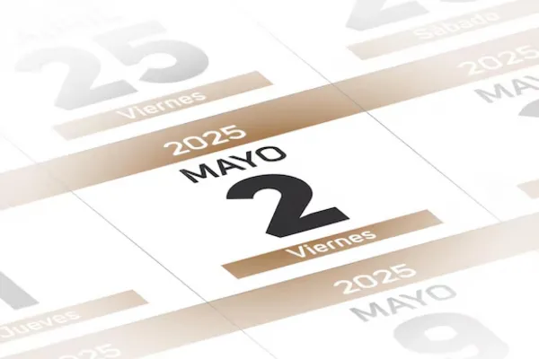 ¿Qué pasará el 2 de mayo y cuál es la diferencia con los feriados?
