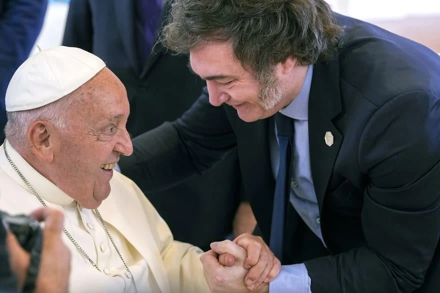 El mensaje de Javier Milei tras la muerte del papa Francisco: “Profundo dolor”