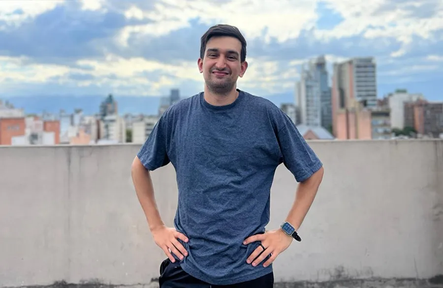 EL IMPACTO DE FRANCISCO. Efraín Arlati participó de la Jornada Mundial de la Juventud de 2013 y tuvo una experiencia que lo marcó de por vida. / GENTILEZA EFRAÍN ARLATI.