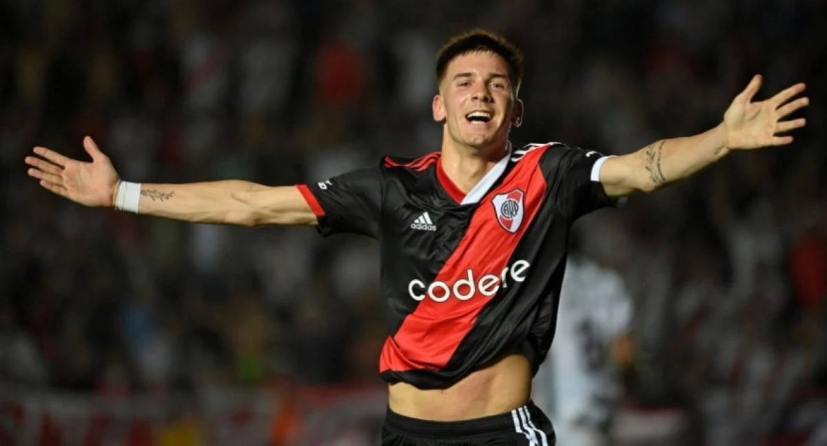 CRACK. Franco Mastantuono es uno de los futbolistas de mejor nivel que surgieron en el último tiempo en Argentina.