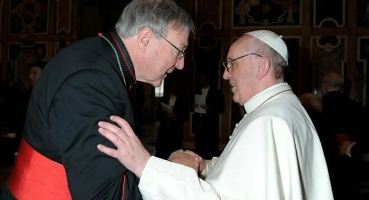 PUÑALADA. El australiano George Pell era cercano al Papa, pero dejó una nota póstuma con duras críticas.